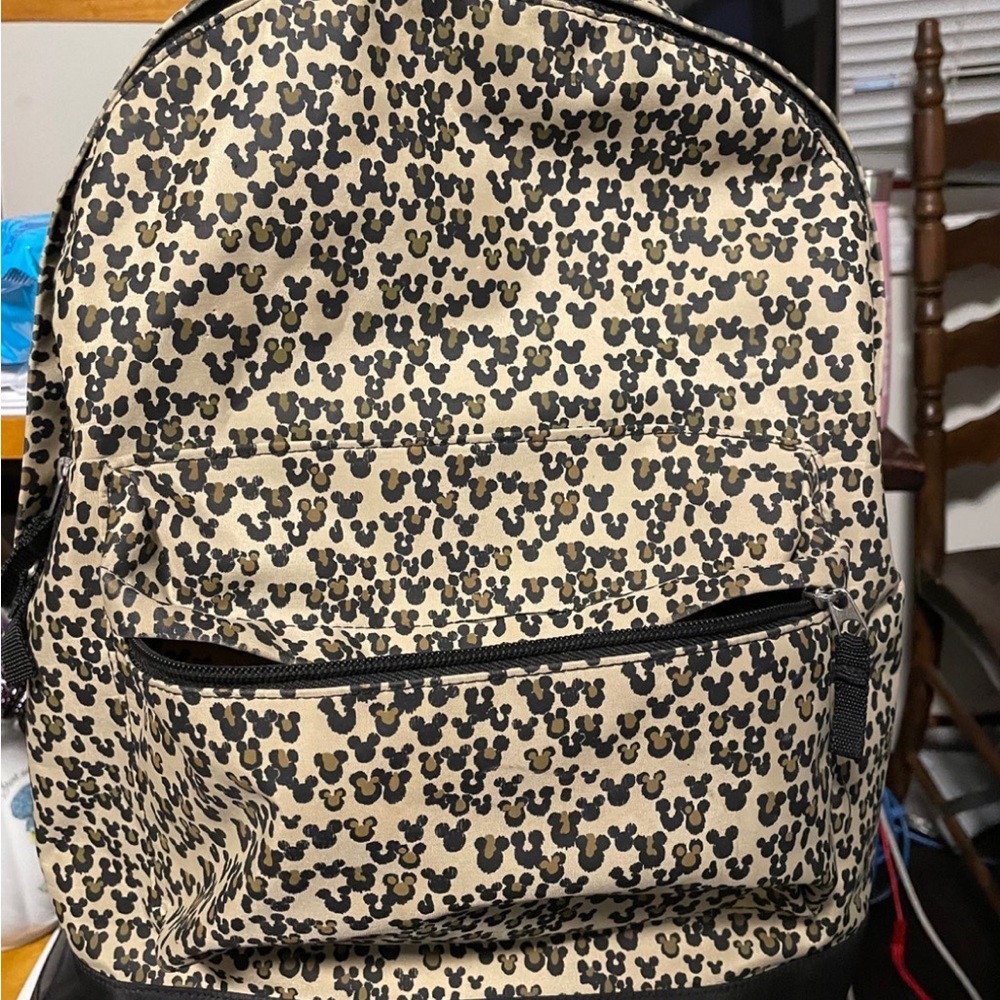 Disney Black and Beige Backpack